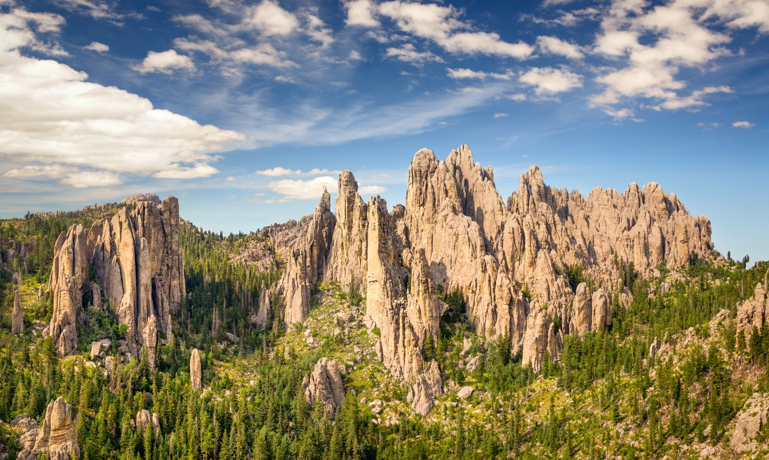 Needles Highway in Custer State Park